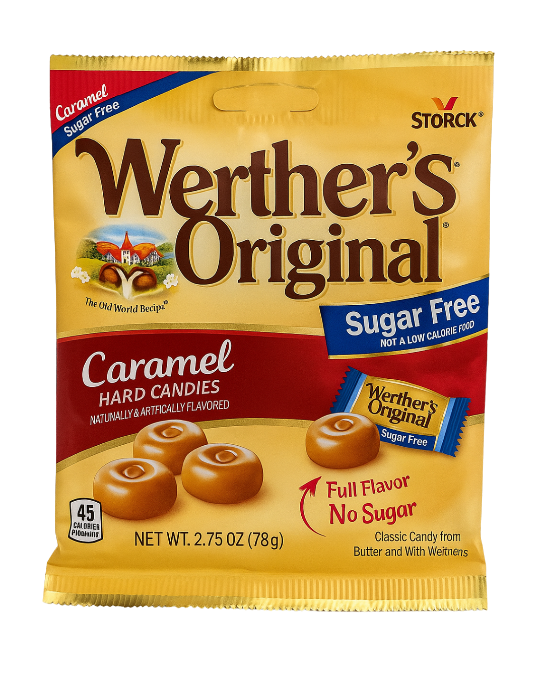 Caramelo Originales sin Azúcar.